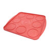 Red Microwave Tray Large Pots