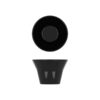 York Black Melamine 6oz Ramekin