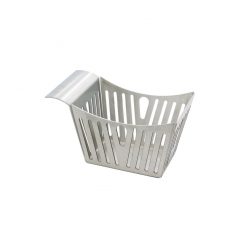 Stamped Pinstriped S/S Side Basket 14x8.5x7.5cm