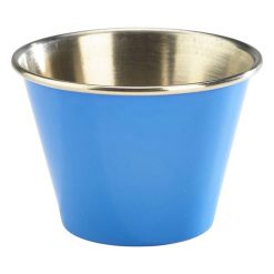 2.5oz Stainless Steel Ramekin Blue