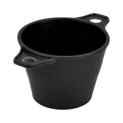 Black Melamine Ranch Pot 135ml