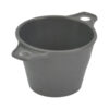 Grey Melamine Ranch Pot 135ml