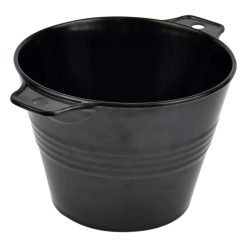Black Melamine Ranch Pot 1.2L