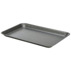 Galvanised Stl Tray31.5x21.5x2cm Silve