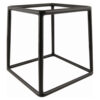 Genware Black Anti Slip Buffet Riser 18x18cm