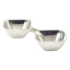 Stainless Steel Double Snack Bowl