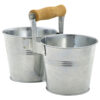 Galvanised Steel Combi Serve Bucket 10cm