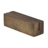 Acacia Wood Sign Holder 9x3x3cm