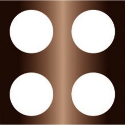 Mix & Play Square Abs Base 17.5 x 17.5cm With 4 Holes