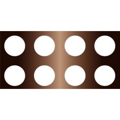 Mix & Play Rect. Abs Base 17.5 x 35cm With 8 Holes