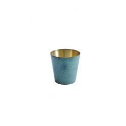 Brass Chip Pot Large