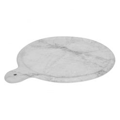 White Marble Platter 320mm x 16mm