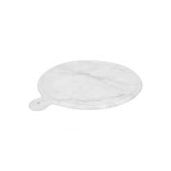 White Carrara Marble Melamine Platter 450x380x15mm