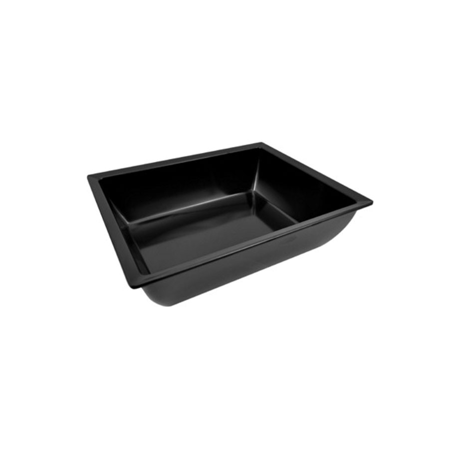 Black 1/2GN Melamine Classico Crock 265x325x90mm 4L 1 Black 1/2GN Melamine Classico Crock 265x325x90mm 4L