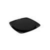 Black Melamine Cake Platter 300 x 300 x 20mm