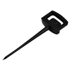 Black Nylon Square Ticket Pin