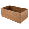 Genware Acacia Wood Riser / Box 32.5 x 18 x 12.3cm