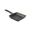 Mini Cast Iron Square Frying Pan 13x3cm
