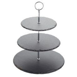 Appetiser Slate 3 Tier Serving Stand