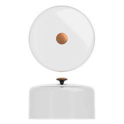 Clear PC Dome Lid with Cooper Handle Dia 265mm