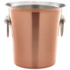 Copper Wine Bucket With Ring Handles