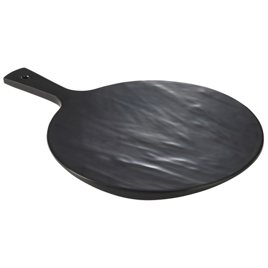 Slate Melamine Paddle Board Round 17inch 1 Slate Melamine Paddle Board Round 17inch