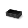 Flow Black Tray Gn 1/4 Tall