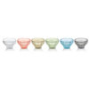 Tiffany Set Of 6 Serving Cups 12cm Assorted Colours