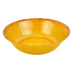 Orange Casablanca Melamine Large Salad Bowl