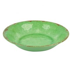 Green Casablanca Melamine Bowl 190x190x50mm 600ML