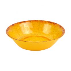 Orange Casablanca Melamine Bowl
