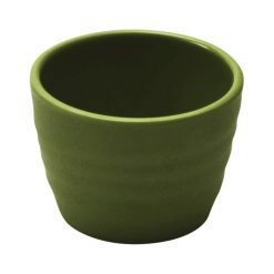 Green Melamine Rippled Ramekin dia70 x 50mm 75ml