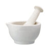 Home Made Ceramic 10cm Mortar and Pestle