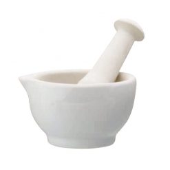 Home Made Ceramic 10cm Mortar and Pestle
