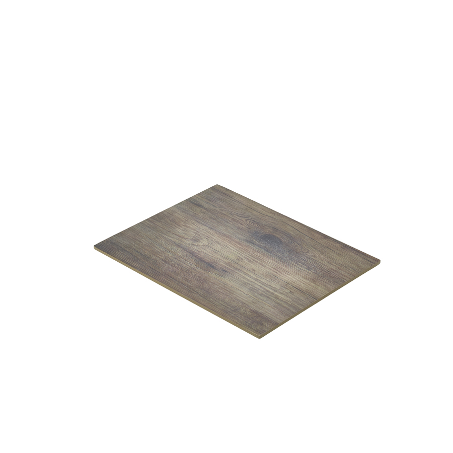 Wood Effect Melamine Platter GN 1/2 1 Wood Effect Melamine Platter GN 1/2