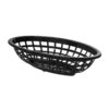 Oblong Basket Black 20cm