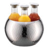 CARAFINE Beverage-Set Hammered Quintet