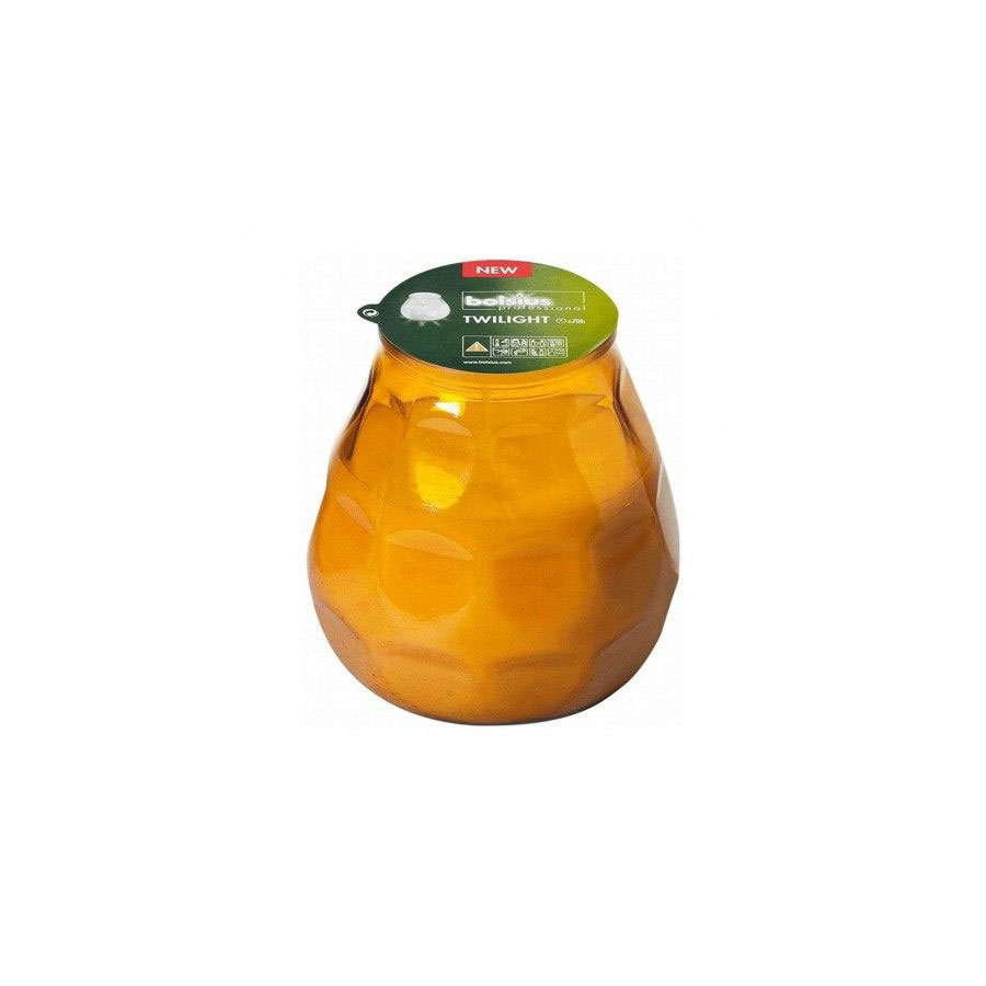 Twilight Low Boy Candle Amber 1 Twilight Low Boy Candle Amber