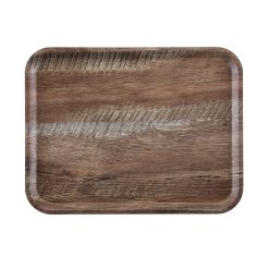 Cambro Dark Oak Wood Effect Tray 36 x 46cm