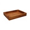 Rectangular Serving / Display Crate In Acacia