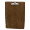A4 Wooden Clipboard 240 x 340 4mm Dark Oak