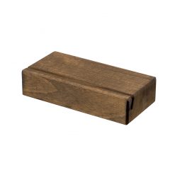 Block Menu Holder 150 x 75 5mm Dark Oak