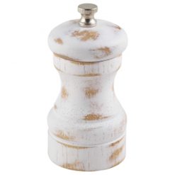 White Wash Salt / Pepper Grinder 10cm