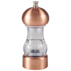 Copper & Acrylic Salt Pepper Grinder 14cm