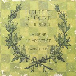 Printed Marble Display Tile 30x30cm W/Olive Design