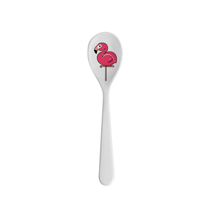 Flamingo Melamine Junior Spoon 142mm 1 Flamingo Melamine Junior Spoon 142mm