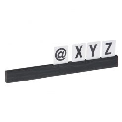Securit Letter Shelf Including Letters & Numbers