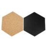 Securit Hexagon Cork & Chalkboards