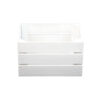 Small Rustic Crate, White