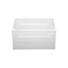 Large Rustic Crate, White